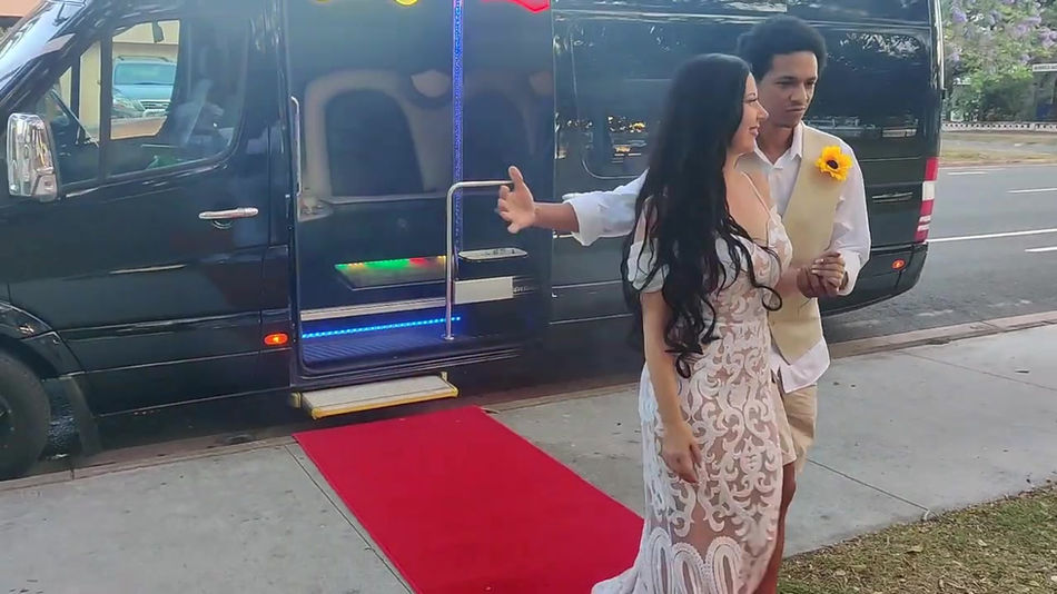 13 Seat Party Bus Wedding